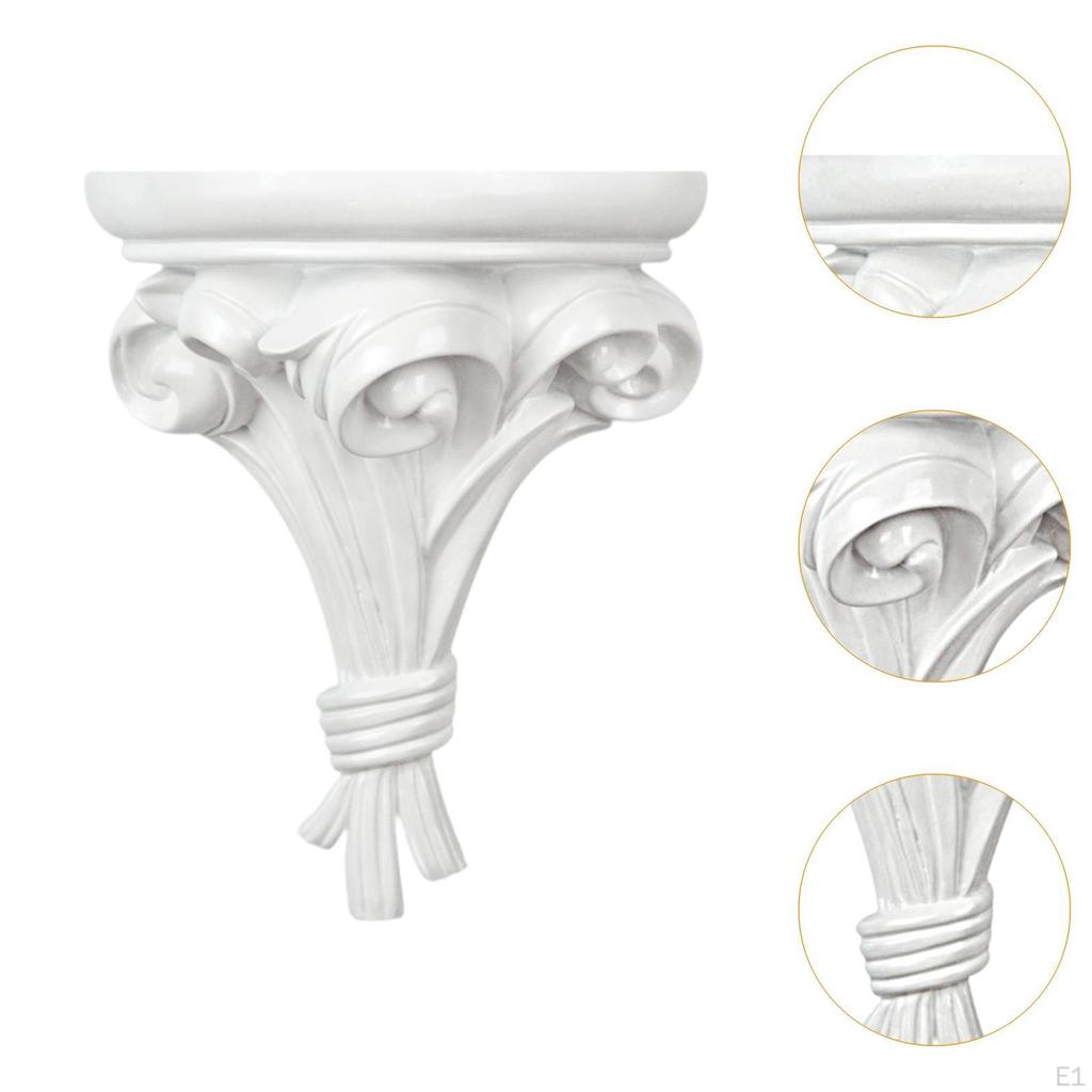 Wall Hanging Shelf Decoration 3D Decorative Background Versatile Living Room Easy Installation