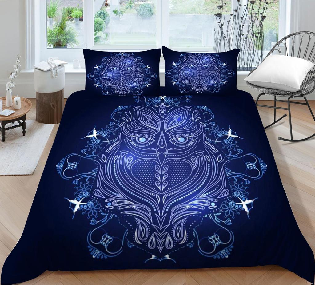 Bohemian Style Duvet Cover 3D Home Bedspreads King Size Bedding Soft Quilt Cover Luxury Bedding Cover Sets