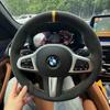 Ization Чехол на руль автомобиля Ручная прошивка Замша Кожа Для M Sport G30 G31 G32 G20 G21 G14 G15 G16 X3 G01 X4 G02 X5