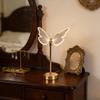 Butterfly Table Lamp USB Powered Desk Lamp Luxury Bedside Lamp  Dorm Reading