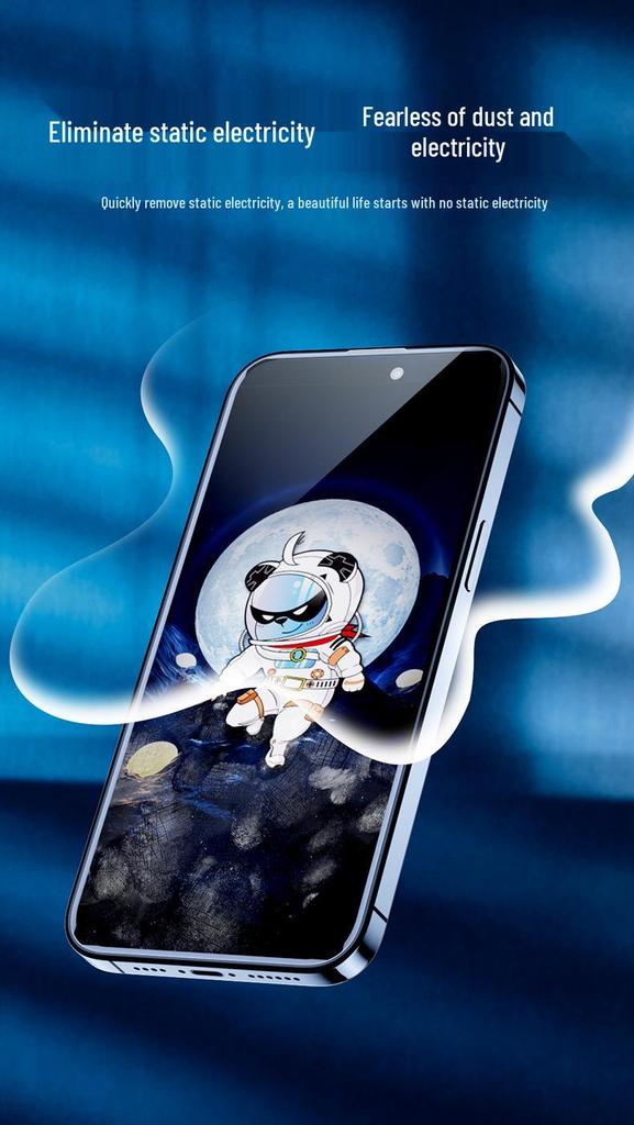 Защитная пленка Azeada Privacy из закаленного стекла для iPhone 12 Pro/XS Max: 16, 15, 14 с HD-фильтром синего света