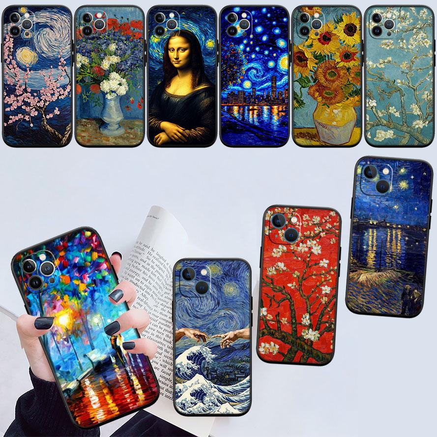 IK65 Starry Night Van Gogh New High-End Shell Phone Case for Redmi Note 8 9 Pro Max 9S 9T 9C NFC 8T 8A 10A A4