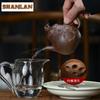290ml Vintage Yixing Purple Clay Teapots Handmade Lotus Fish Pot Raw Ore Section Mud Kettle Zisha Tea Set Tea Ceremony Gifts