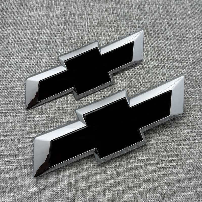 2pc Car Front logo grill Emblem and Rear Bumper tail door trunk Emblem Fits Chevrolet 2013-2015 Malibu 2016 Malibu Limited ls2