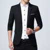 Men Formal Business Suit Coat One Button Black Blue Red Men Slim Fit Fashion Blazer Classic Plus Size