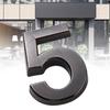 Plate Digit Plated Solid ABS Electroplating Door Plaque Number