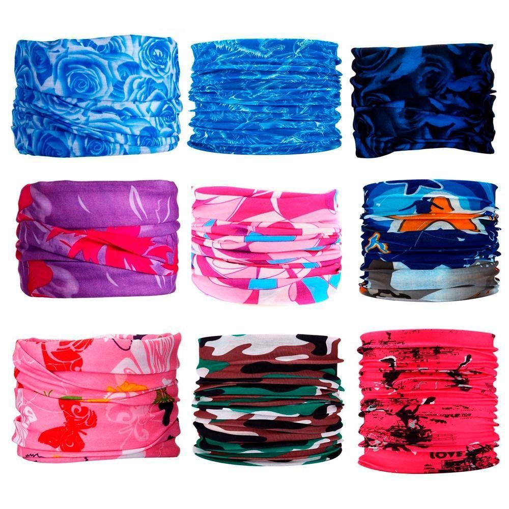 Collar Gaiter Tube Head Scarf Bandana Scarf Motorcycle Headscarf Sports Headwear Mask Bandana