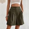 Summer Women High-waisted Shorts Botton