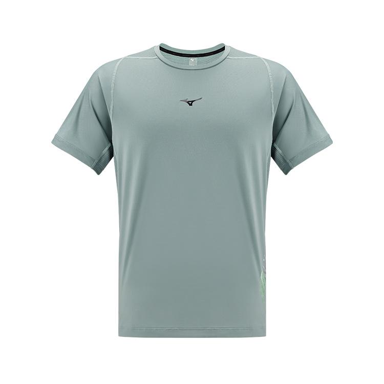 Mizuno PERFORMANCE T Shirt Men's Misty Green J2CA41P2