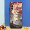 Художественный чехол в японском стиле для Samsung Galaxy A56 A52 A53 A16 A26 A36 A55 A35 A15 A32 A12 A33 A13 A14 A34 A54 A17