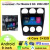 Car Radio Android 13 For Mazda 6 2002 2003 2004 2005 2006 2007 2008 Multimedia Video Player Navigation GPS WIFI Wireless Carplay