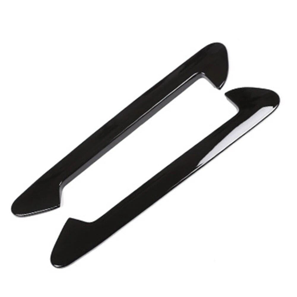 Side Fender Air Vent Cover Trim Protection Sticker For BMW X3 G01 X4 G02 2018 Car Accessories Gloss Black Carbon Look