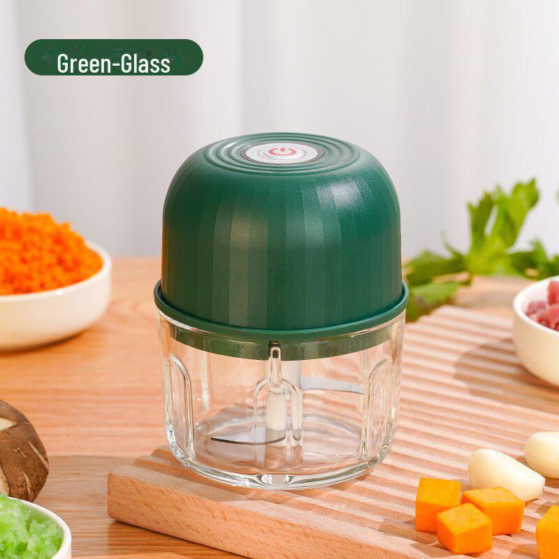 JLL7003 Мини электрическая толкушка для чеснока, беспроводной кухонный комбайн с зарядкой Type-C