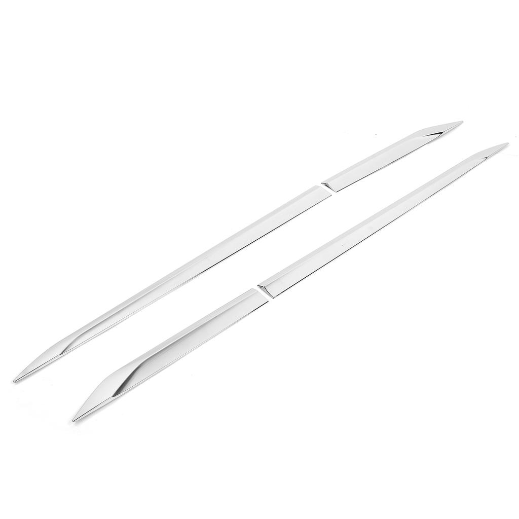 4PCS Car Side Door Body Molding Strips Trim ABS Plating Fit for Harrier Venza XU80 2020 2021