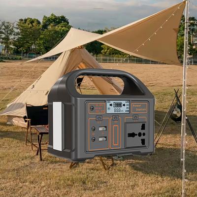 Многофункциональная портативная электростанция для экстренных ситуаций на открытом воздухе, 110 В/220 В, солнечный генератор 100 Вт, 76,8 Вт·ч, зарядная станция