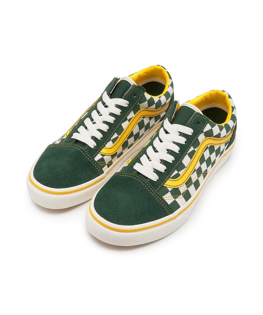 Vans X Rareverse Old Skool - (Коллекция художников) зеленый:Желтый / Vn000Cr502I1