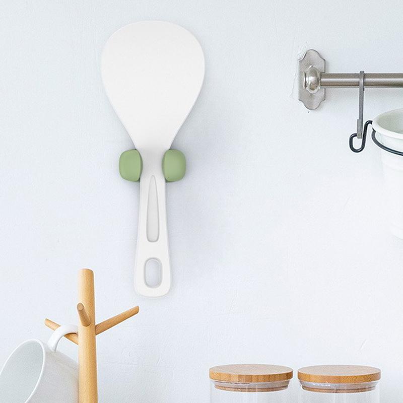 1 шт. держатель для ложки для риса силиконовая полка для хранения кухонная настенная полка для плиты размещение стойка