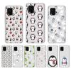 Penguin Cute Lovely Animal Pattern Phone Case For Redmi Note 5 7A 10 9 8 Plus Pro 9A K20 for Xiaomi 10Pro 10T 11 Capa