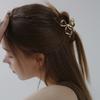 Dieuamour Золотая Заметка Жемчужная Мини Заколка для Волос