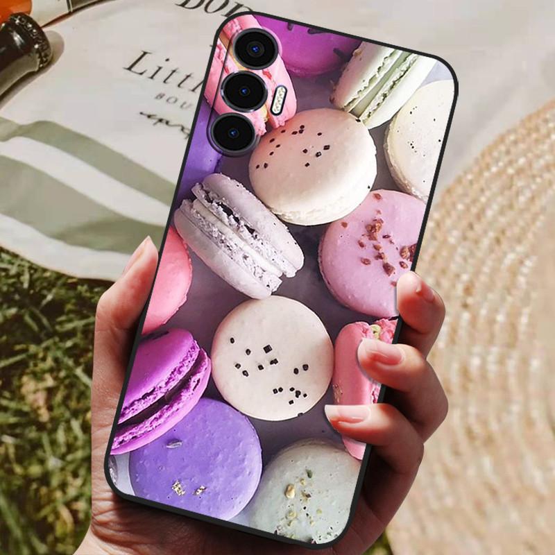 Чехол для Tecno Pova 3 Pova Neo Мягкий силиконовый задний чехол для Tecno Pova Neo LE6 Чехлы Чехол Pova3 PovaNeo Чехол для телефона Coque