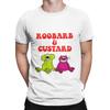 Roobarb cCustard Tribute Graphic 100 Cotton TShirt Roobarb and cCustard Tees Tops For Unisex