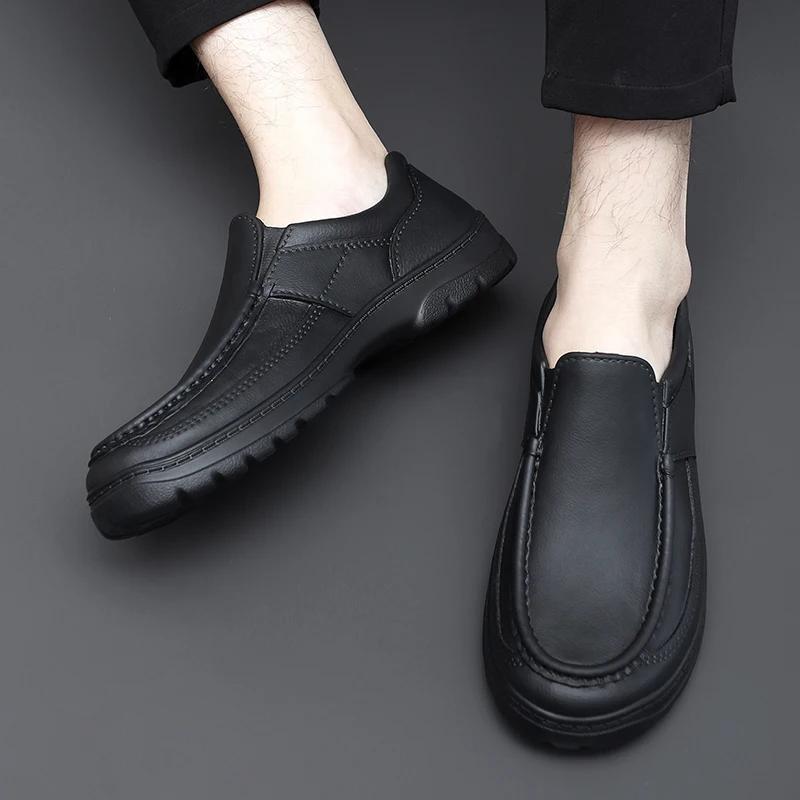 New Chef Shoes Non-slip Oil-resistant Wear-resistant Lightweight Men's Shoes Slip On Size 39-46