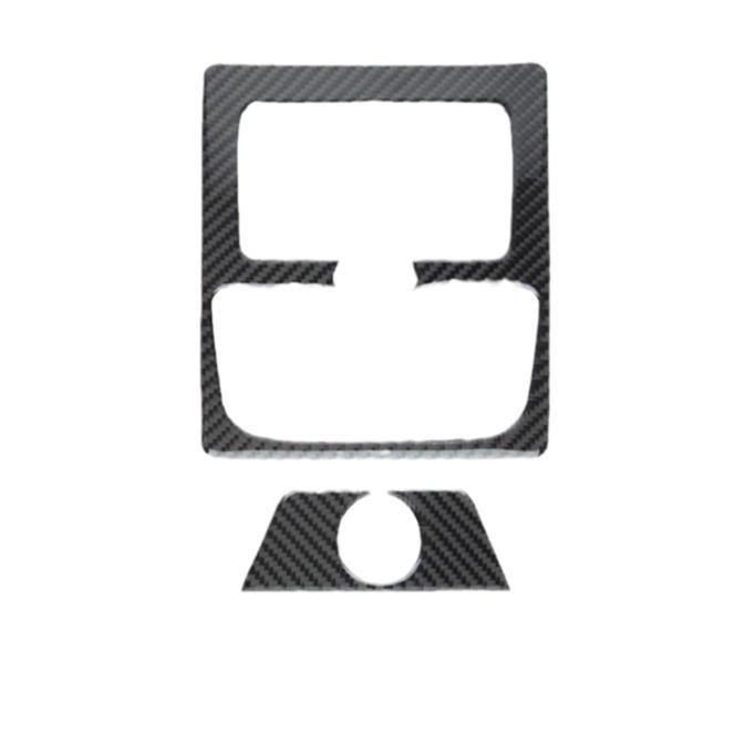 Carbon Fiber Rear Air Vent Panel Decoration for 2018-2019 BMW X3/X4