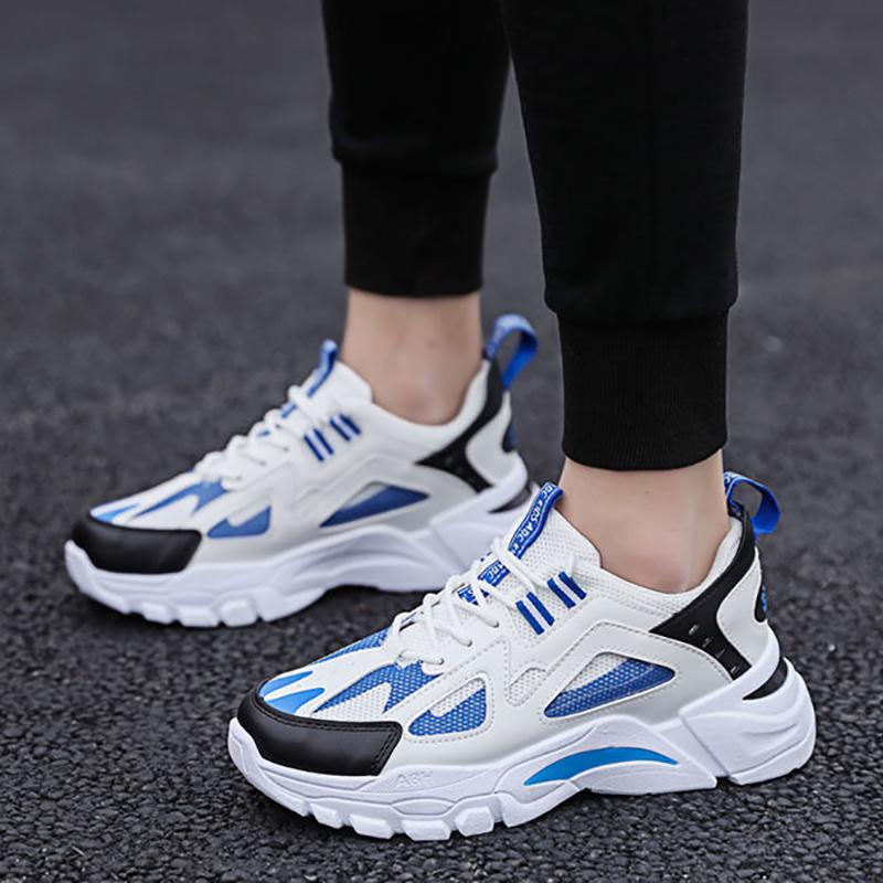 Men Trendy Fashion Sneakers Waterproof and Odor-resistant Shoes Casual Running Shoes