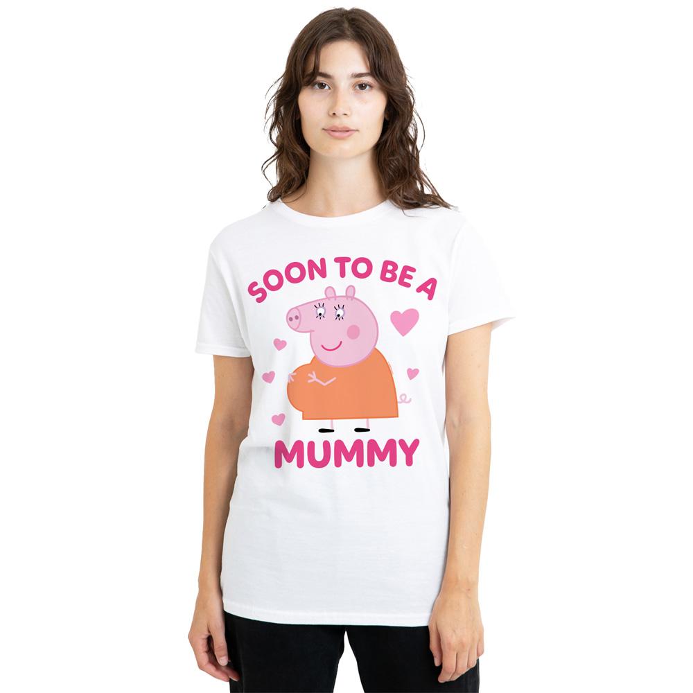 Peppa Pig Unisex Adult Soon To Be Mummy Pig T-Shirt