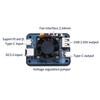5V5A PD Power Module For RPi 5, PD Input, Wide Voltage Input, Multiple Interfaces with Cooling Fan