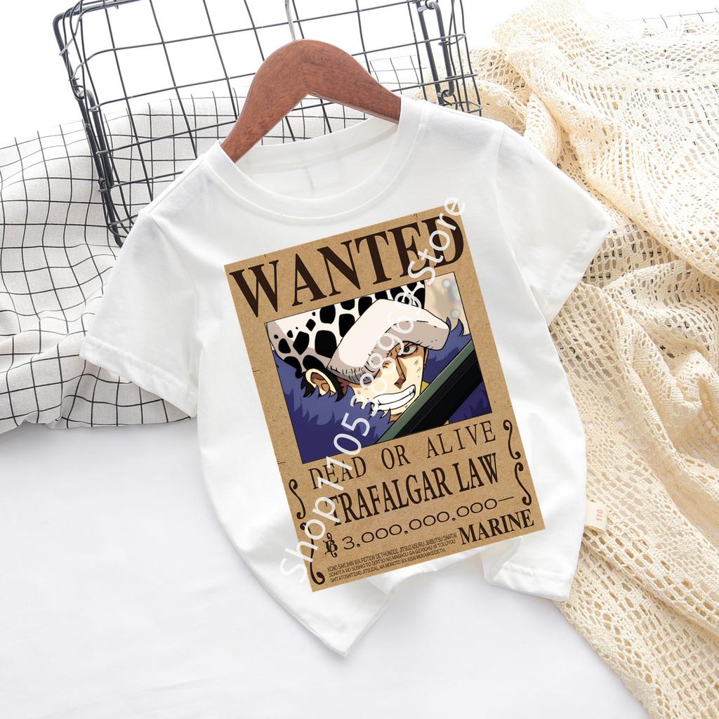 Cartoon Print Childrens Pure Cotton ShortSleeved Boys Sport Shirt Girls Casual Top Childrens Summer TShirt