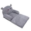 2 In 1 Cartoon Children Folding Sofa Cloth and Sponge Ventilate Cartoon Children Flip Open Sofa for
