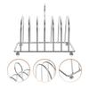 Slice Rack 6 Sliced Bread Shelf Desk Accessories Office Household Toast Food Storage Airfryer