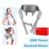 Foreverlily 26W Brushless Motor Neck And Shoulder Massager Wireless Shoulder And Back Kneading Massage Shawl Neck Masajeador