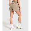 Gymshark Коричневые шорты с защипами Lifestyle B8a6m Nc0s