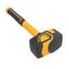 HFS (R) Rubber Hammer, Shockless Hammer, Large Hammer, Woodworking Hammer, 0.35kg