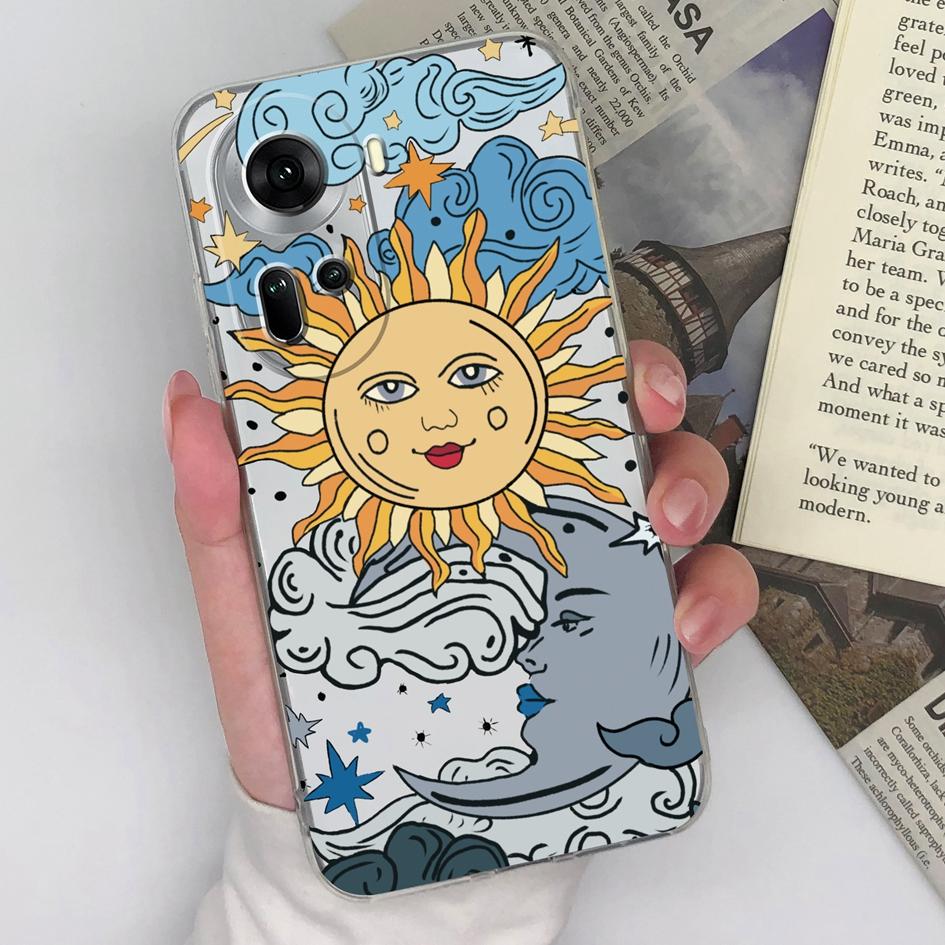 Чехол для телефона для OPPO Realme A3 P1 12 Lite C67 Pro + Find X7 Ultra, чехол с необычным дизайном, прозрачный силиконовый мягкий модный корпус для OPPO Capa