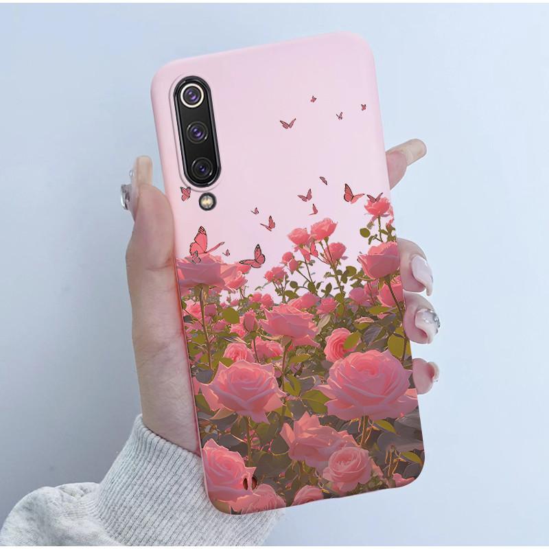 Чехол для Xiaomi Mi 9 SE Милый Мультяшный Панда Новый Узорчатый Силиконовый Матовый Мягкий Защитный Чехол Для Телефона Xiaomi Mi 9 Mi9 SE