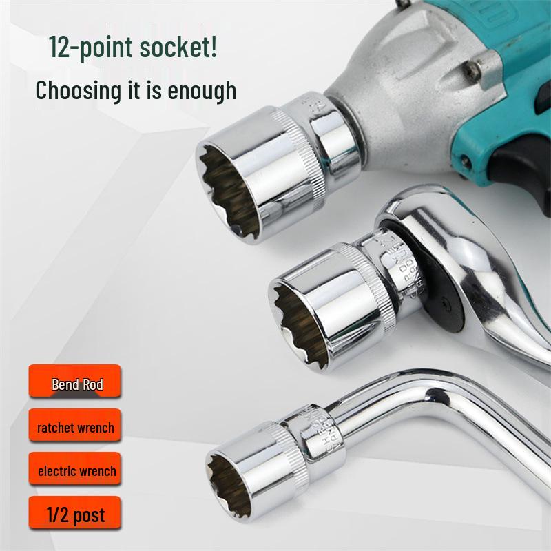 Набор 12-гранных Spline Torx головок, привод 1/2", 8-32 мм, Инструмент для авторемонта