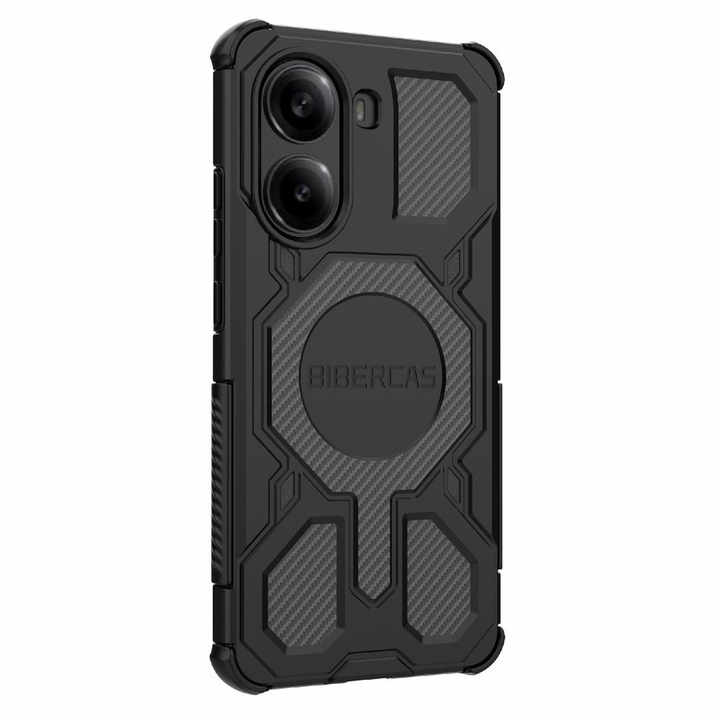 BIBERCAS J-16 Series For Xiaomi Redmi Turbo 4 5G/Poco X7 Pro 5G Case Compatible with MagSafe Anti Drop TPU+PC Phone Cover