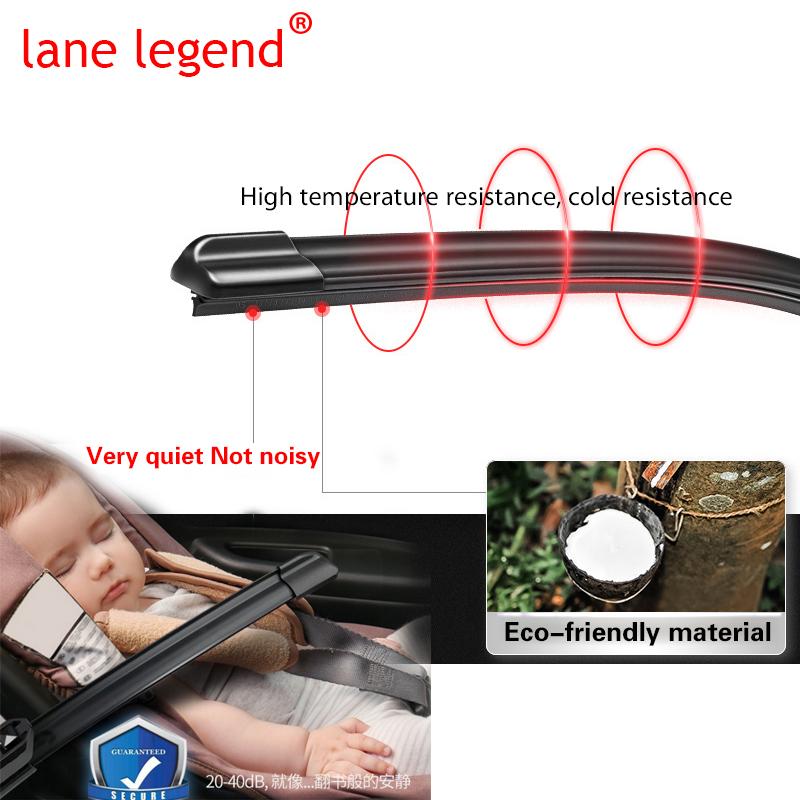 Car Wiper LHD Front & Rear Wiper Blades Set Kit For Nissan Leaf MK1 2010 - 2017 Windshield Windscreen Window Brush 26"16"10"