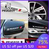 2026 Hot Car Sticker Fashion Door Handle Reflective Stickers Vinyl Decoration For Peugeot 308 408 508 RCZ 208 3008 2008 206 207 