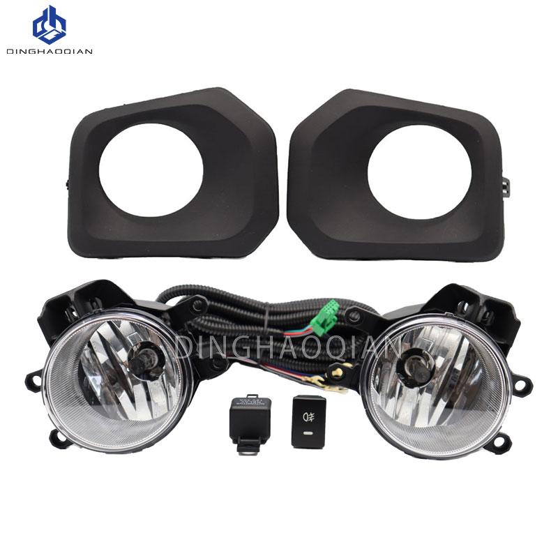 1 Set Fog Lights Headlight For Toyota Tacoma 2016 2017 2018 Fog Lights Car Fog Lamp Kit With Harness Bulb Switch