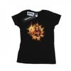 Womens/Ladies Avengers Endgame Captain Marvel Blast Cotton T-Shirt