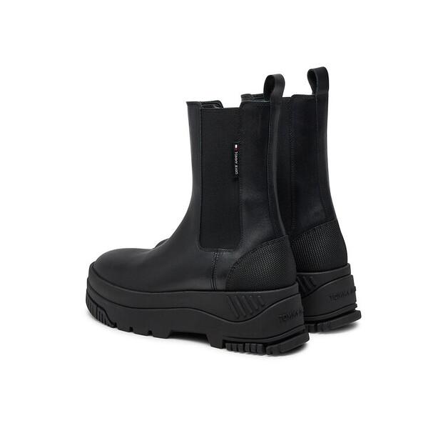 Ботинки Tommy Jeans Tjw Chelsea Flatform EN0EN02597 Black