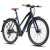 Городской электровелосипед Fafrees F700W, 250 Вт, 36 В 10 Ач, шина 700x42C, Shimano 9 скоростей, водонепроницаемость IPX4, легкий электровелосипед с быстрой зарядкой для взрослых