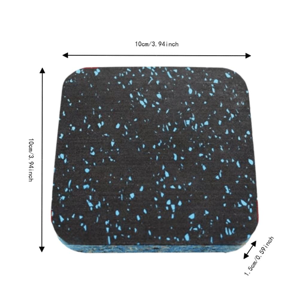 8pcs Two-Layer Composite Exercise Equipment Mats Anti-Slip Anti Vibration Pads  Laundry Room