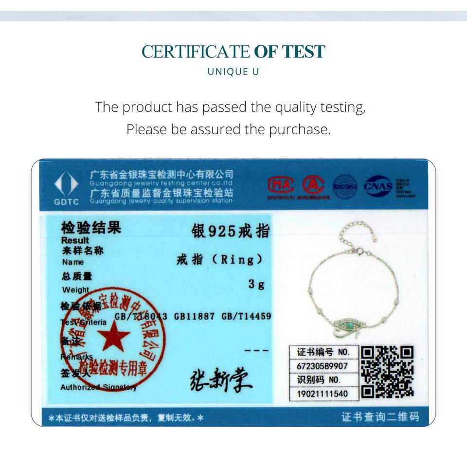 BAMOER стерлингового серебра 925 пробы браслет «Глаз Гора» Lucky Eye Chain Link для женщин подарок на день рождения ювелирные изделия