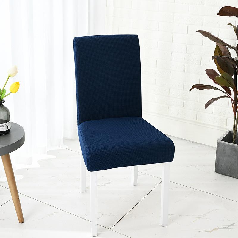 Водонепроницаемый чехол на стул, эластичные чехлы на стулья, обеденный стол в отеле, клетчатый чехол на стул в ресторане