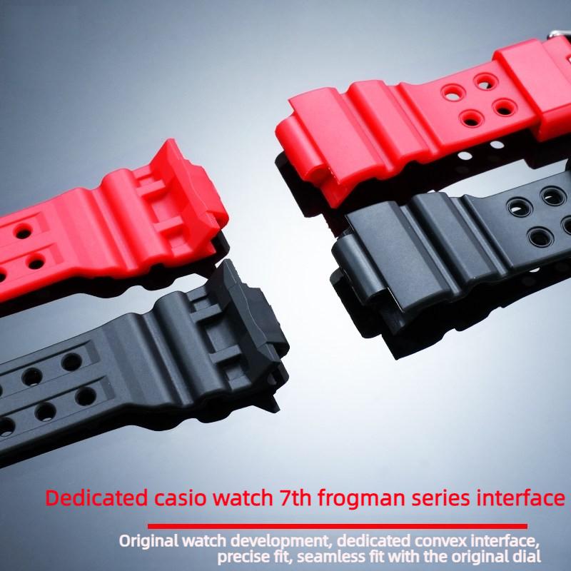 GWF A1000 Силиконовый ремешок для Casio G-SHOCK 7-го Frogman 5623 GWF-A1000 1A4 Дайверские часы Замена ремешка Мужской спортивный браслет
